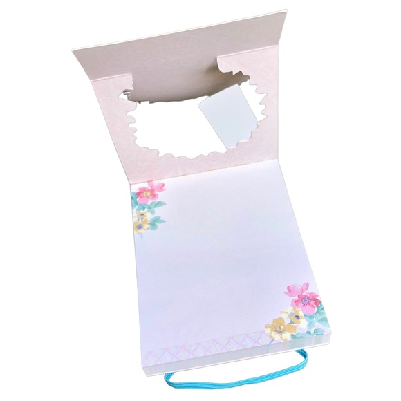 Punch Studio Bluebird Bungee Pop Up Mini Embellished Notepad (63081) - Picture 4 of 5